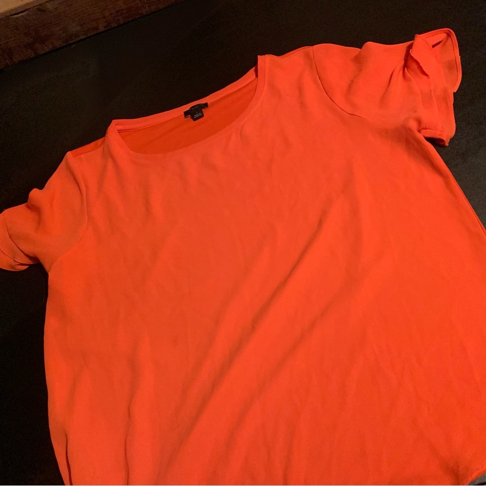NWOT Orange Ann Taylor Blouse
